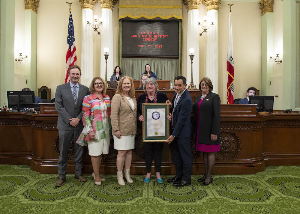 Assemblymember Pellerin Honors Rosemary Chalmers at Women Making Herstory Day in the Capitol