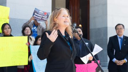 AB 610 Student Transit Funding Rally 