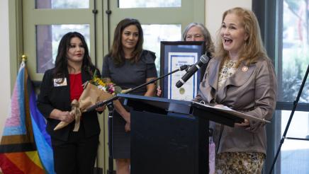 Assemblymember Pellerin honors Edith Ramirez