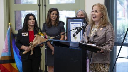 Assemblymember Pellerin honors Edith Ramirez