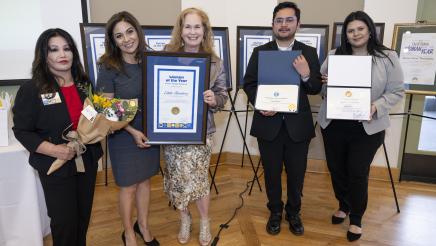 Assemblymember Pellerin honors Edith Ramirez