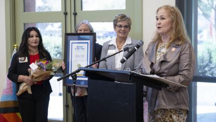 Assemblymember Pellerin honors Joanne Vliet