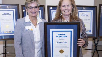 Assemblymember Pellerin honors Joanne Vliet