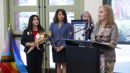 Assemblymember Pellerin honors Nahal Irvani-Sani