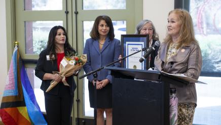 Assemblymember Pellerin honors Nahal Irvani-Sani