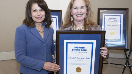 Assemblymember Pellerin honors Nahal Iravani-Sani