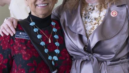 Assemblymember Pellerin and Kathy Napoli