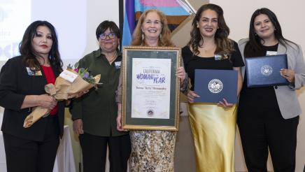 Assemblymember Pellerin honors Terry Hernandez