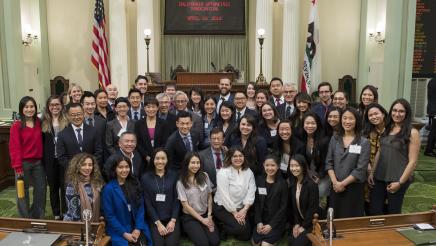 Assemblymember Low welcomes the California Optometric Association